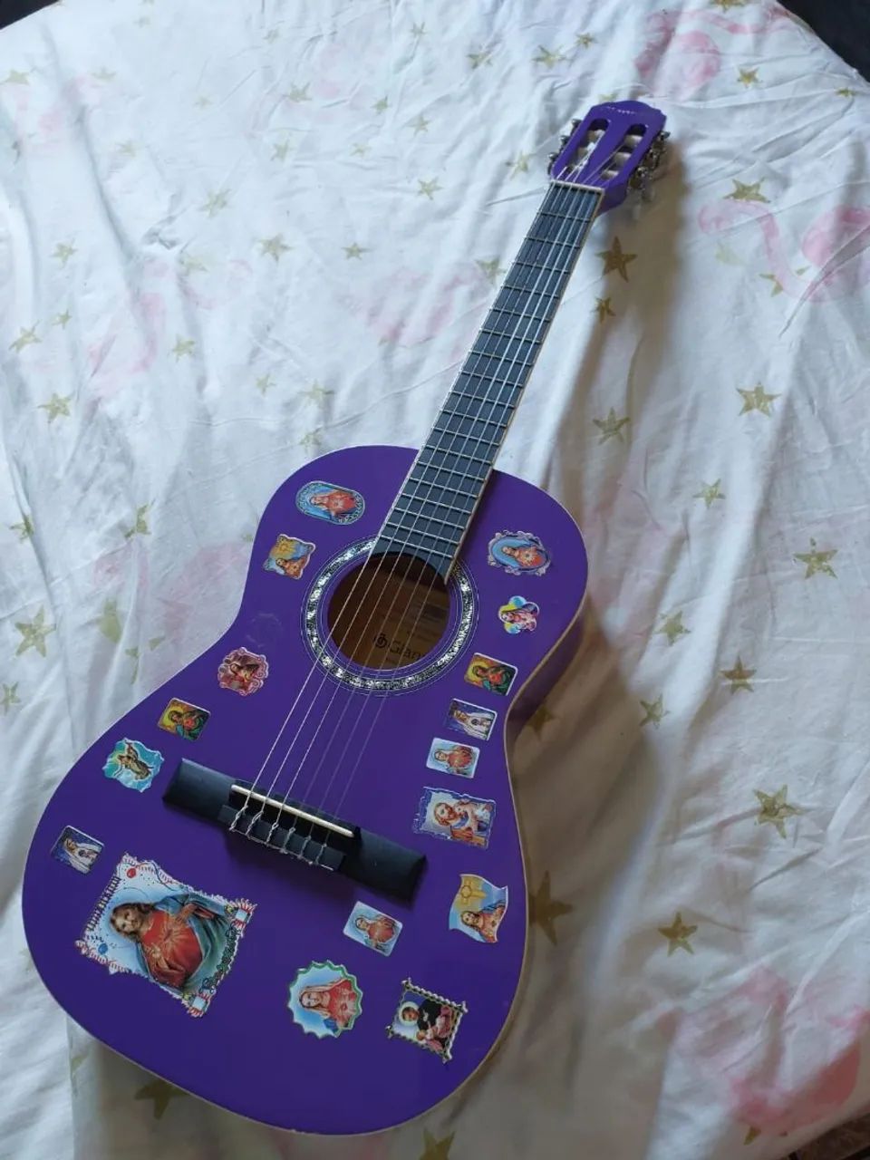 Violão Giannini Roxo Infantil  - Foto 4