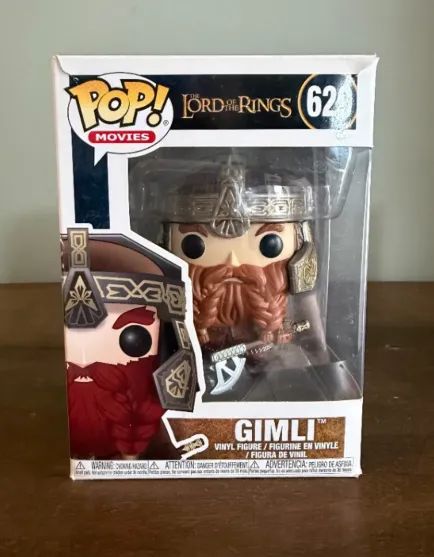 Funkos Pop: Gimli, Frodo, Éowyn e Bilbo - Foto 3