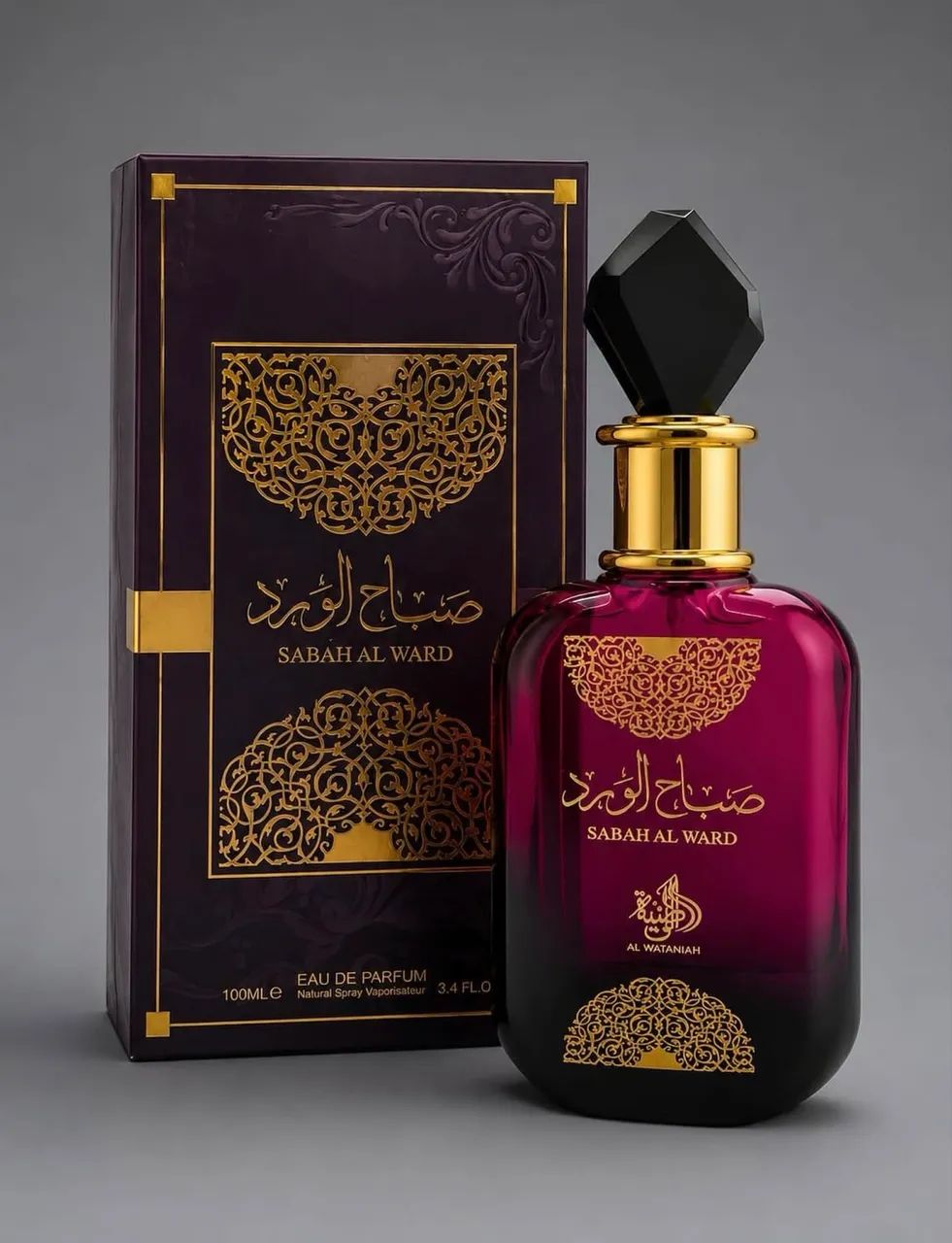 Sabah Al Ward 100ml Perfume árabe 