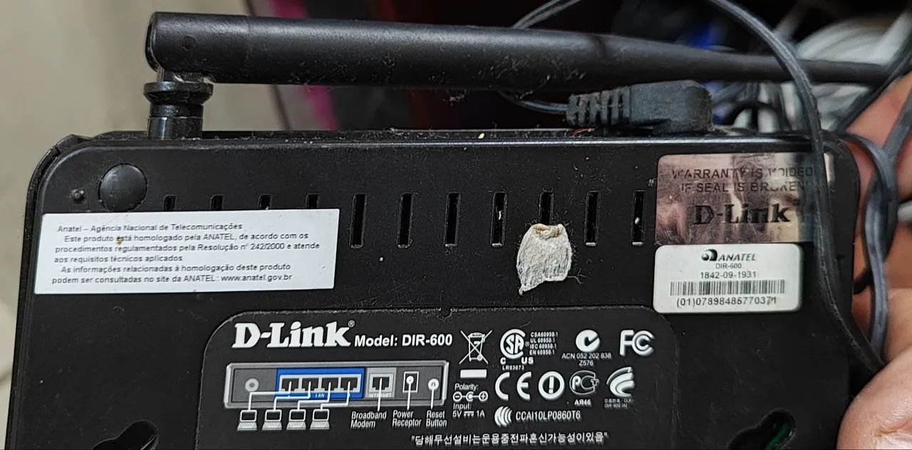 Roteador D-Link modelo: DIR-600 - Foto 3