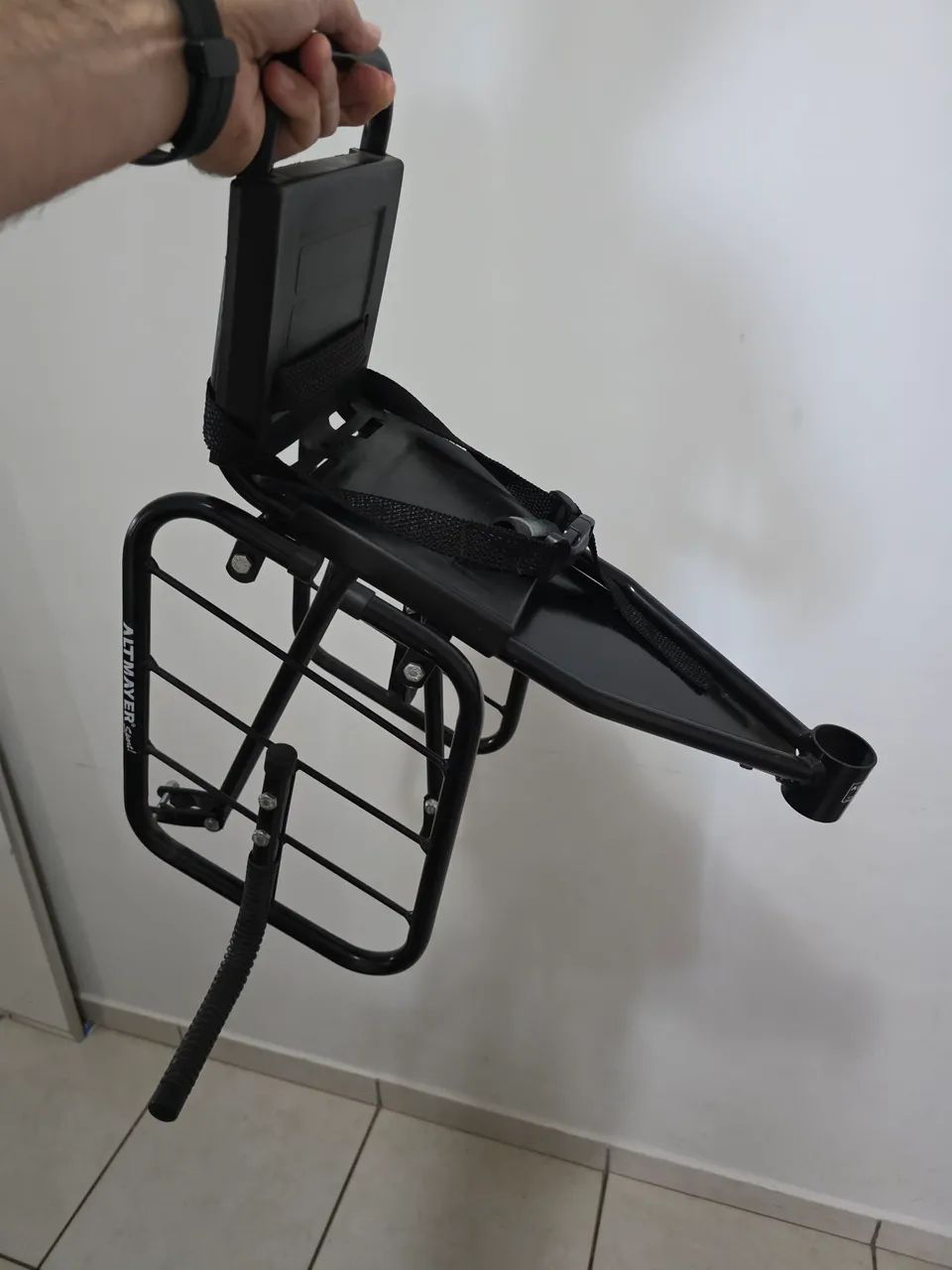 Garupa com cadeirinha bicicleta - Foto 5