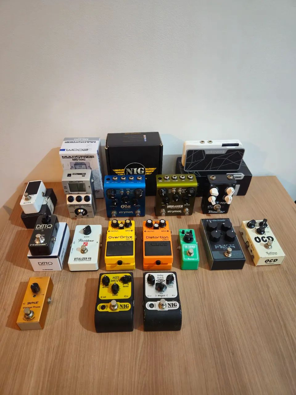 Pedais de guitarra
