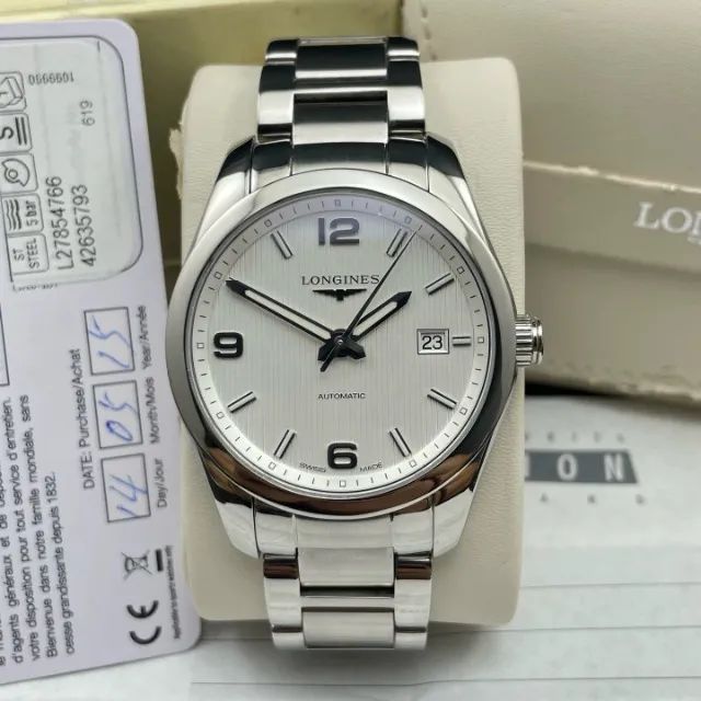 Relógio Longines Conquest Classic Automatic 40 mm - Ref. L2.785.4.76.6
