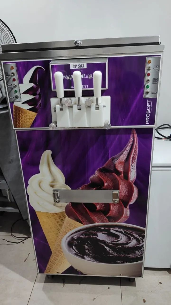 Máquina de Açaí/Sorvete SOFT- PROSOFT SV 503