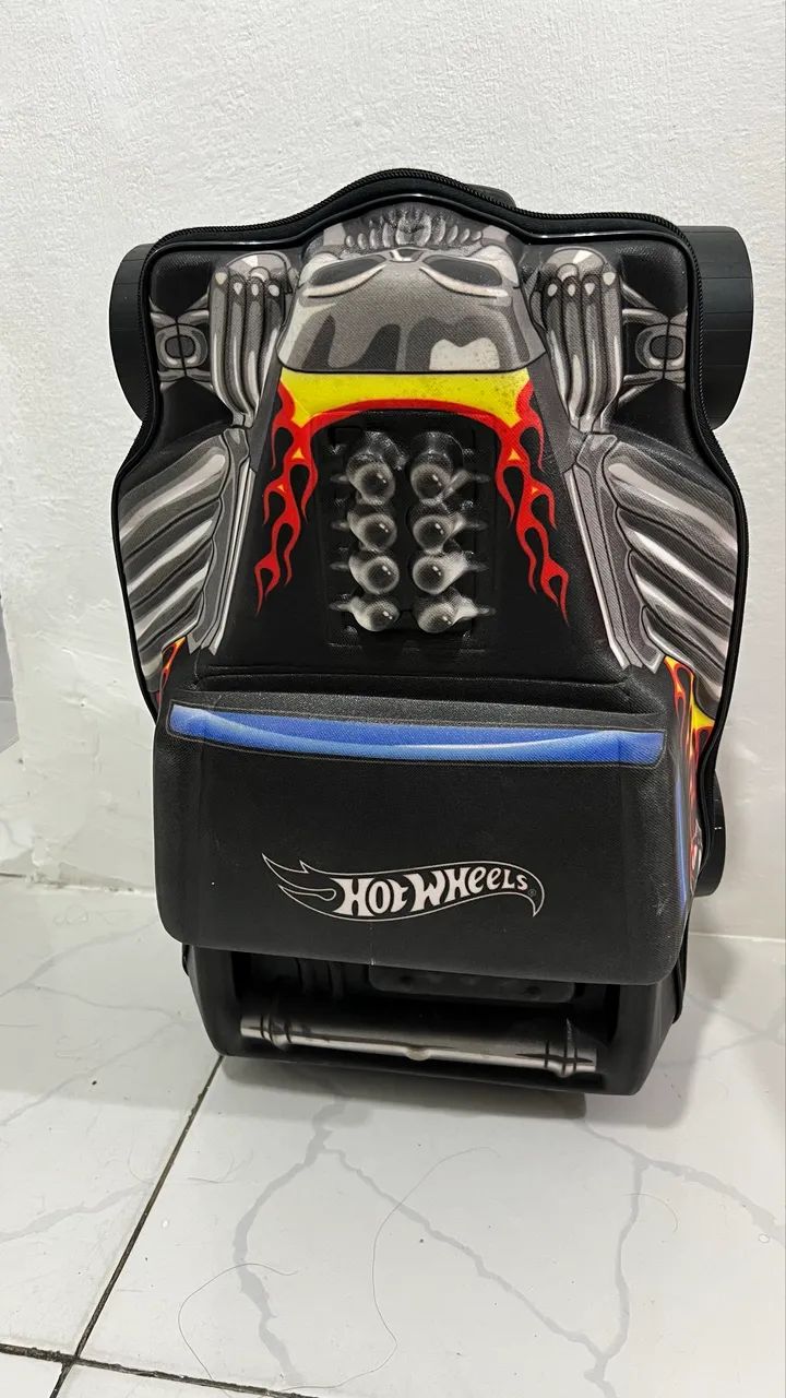 Mochila 3D e lancheira Hotwhells - Foto 2
