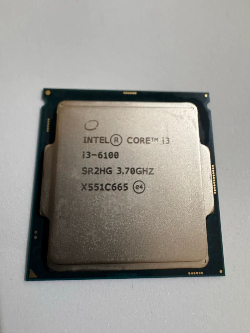 Processador Intel i3 6100 3.70GHZ