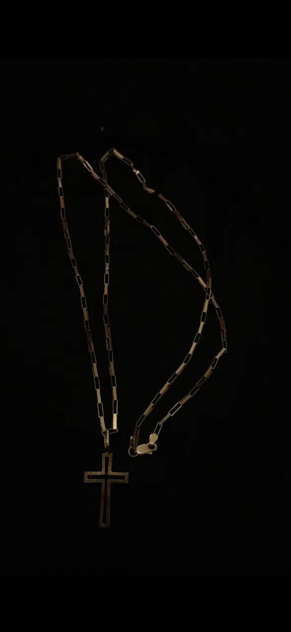 Corrente Ouro 18k Com Pingente  - Foto 2