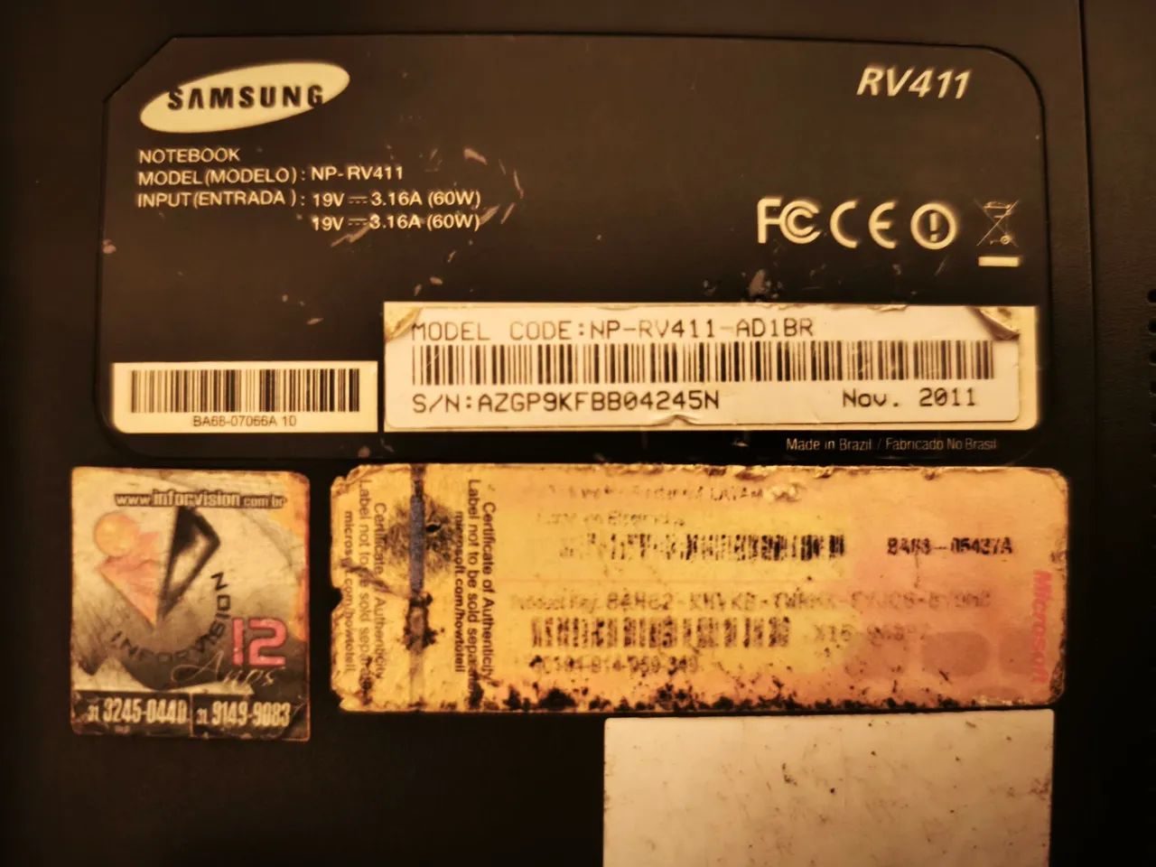 Notebook Antigo Samsung RV411- Funcionando - Foto 5