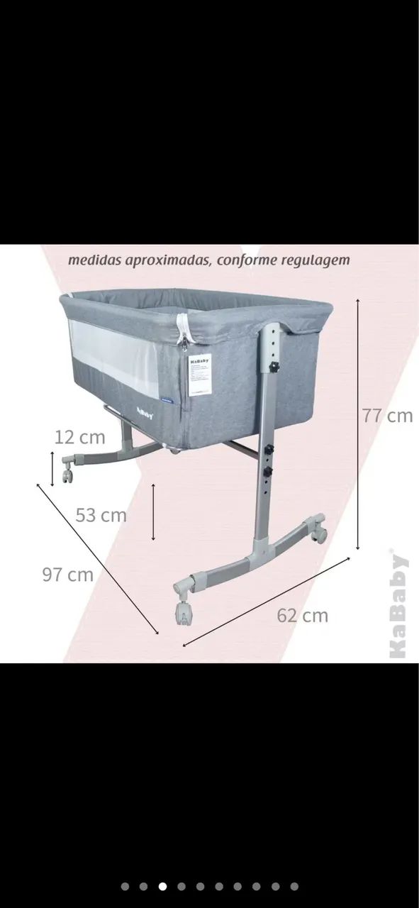 Berço Moisés portátil 