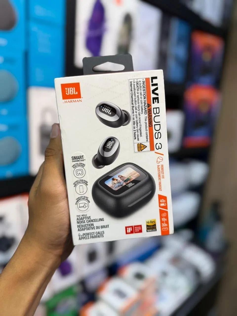 JBL LIVE BUDS 3 preto lacrado garantia de 3 meses - Fones de