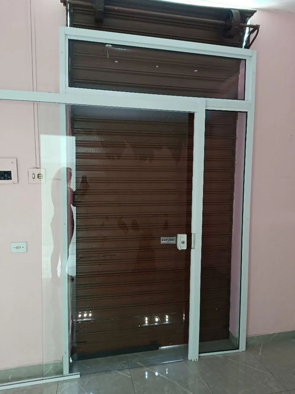 Porta de vidro Comercial de Correr - Foto 3