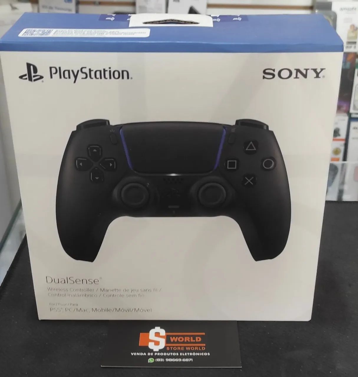 Controle de Ps5 original - Store World 