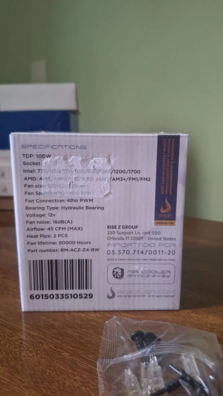 Air Cooler Rise Mode Z4 White - Foto 5
