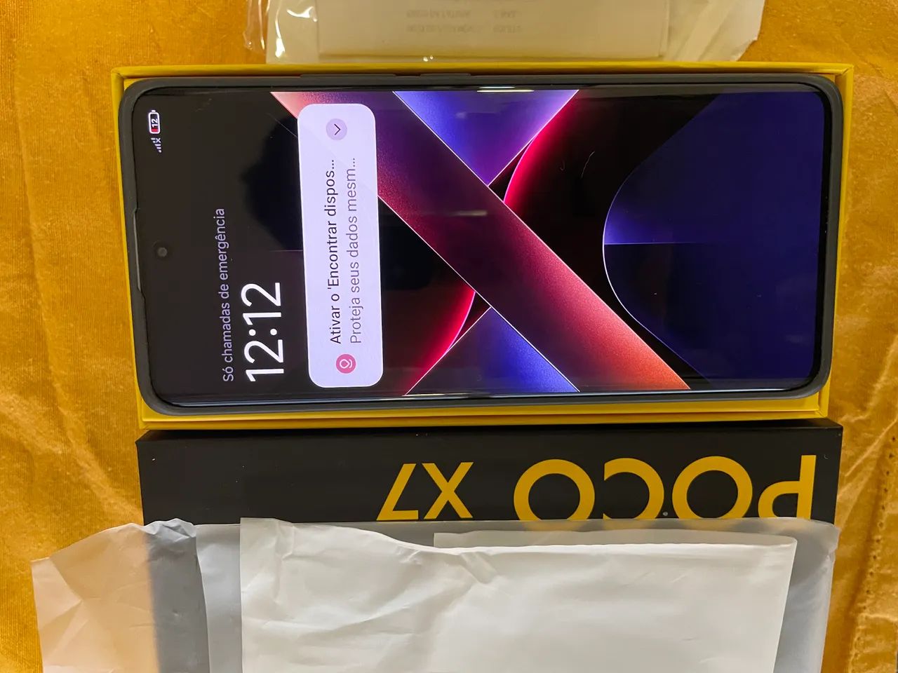 CELULAR POCO X7 NUNCA USADO