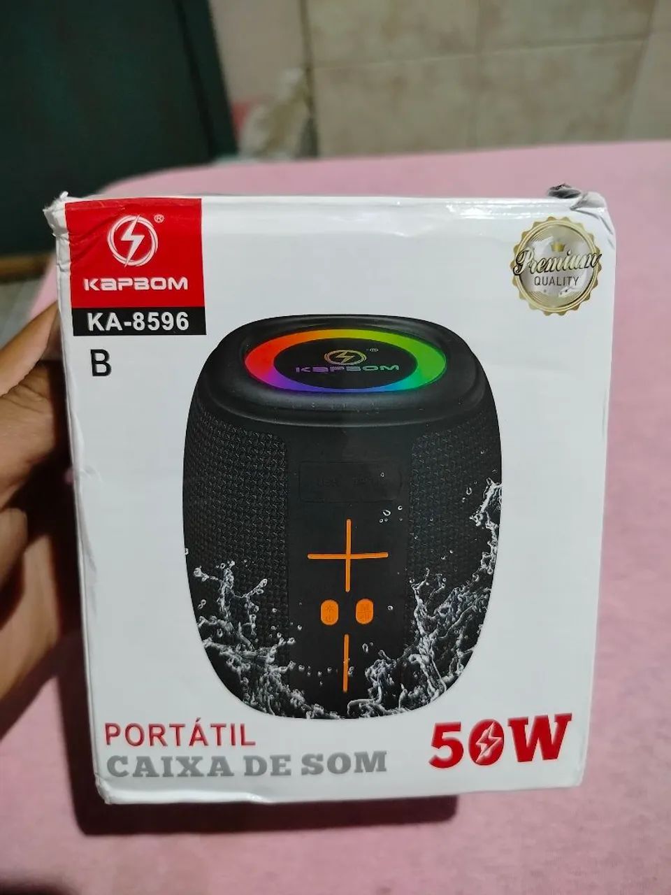 Caixa de som kapbom 50W de potência. - Foto 3