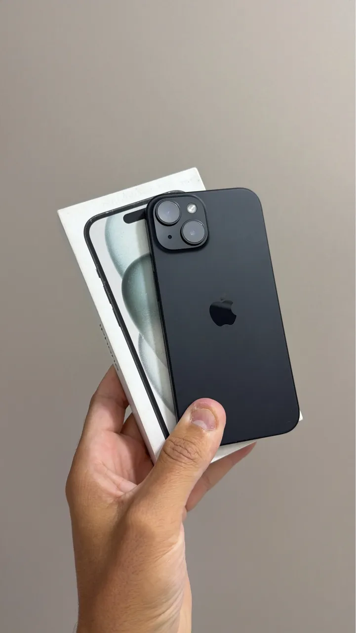 IPHONE 15 128GB BLACK | SEMINOVO - Celulares e Smartphones