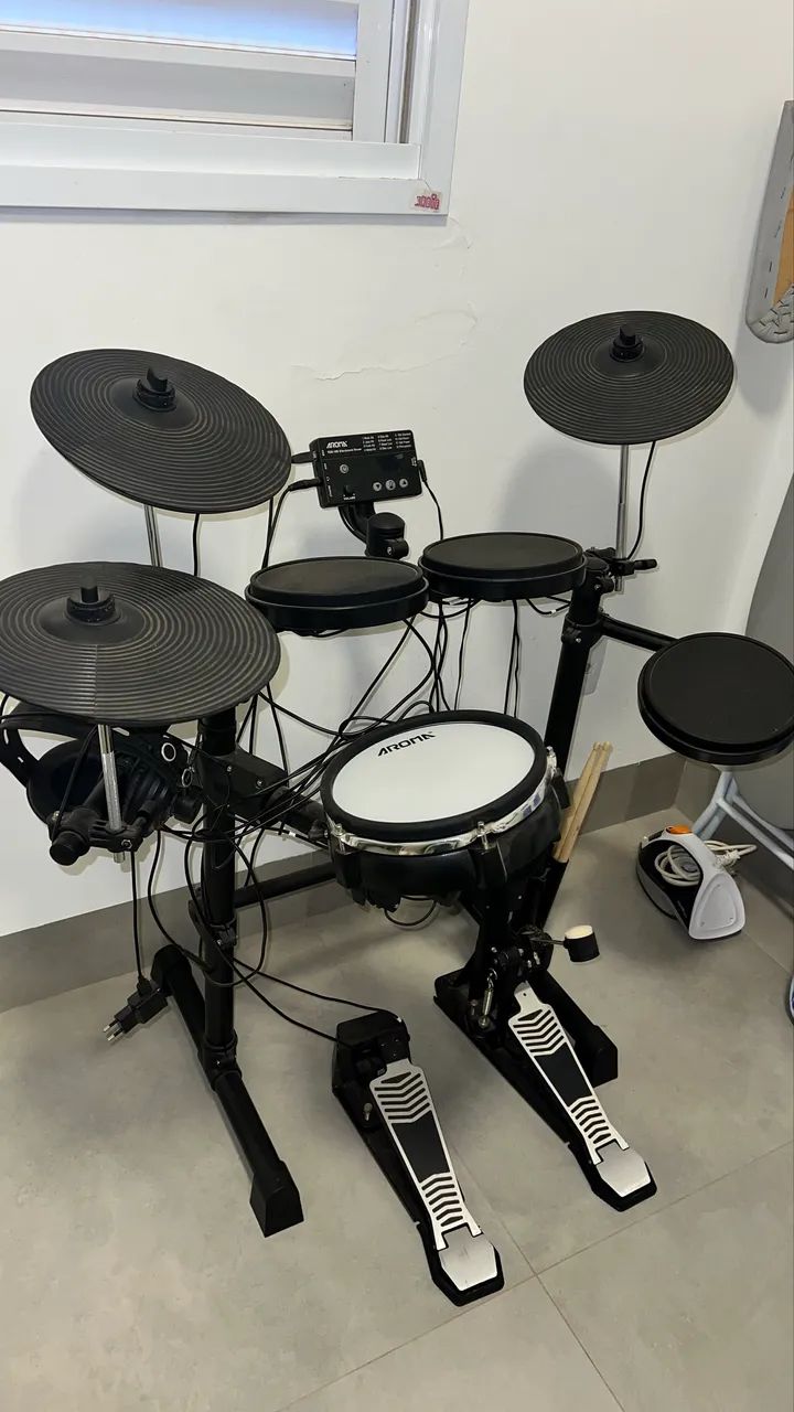 Bateria eletrônica Aroma - Foto 3