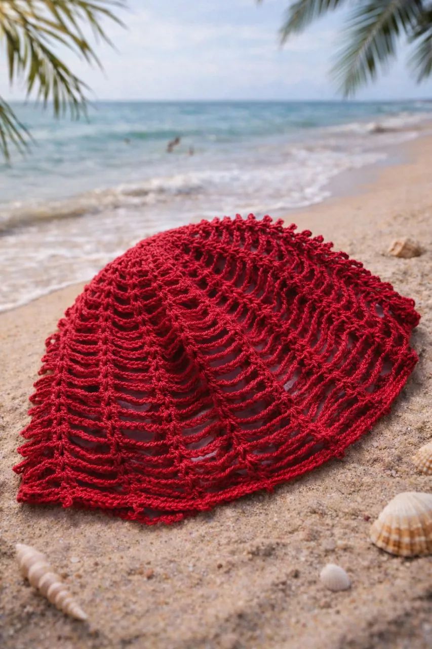 Headpiece de crochê