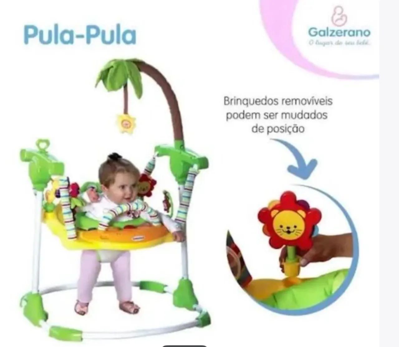 Assento de atividade pula pula - Galzerano - Foto 4
