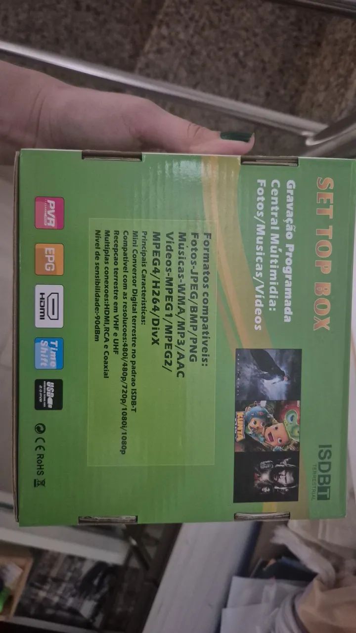 Receptor de TV Digital ISDB-T Full HD - Foto 2