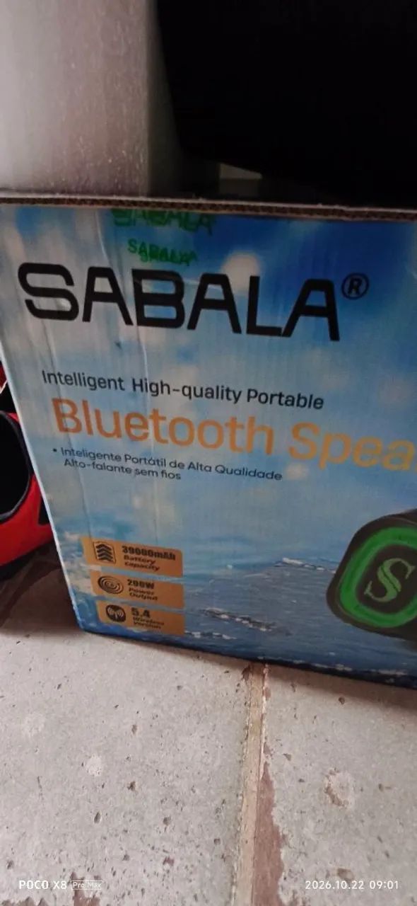 Caixa de som sabala 