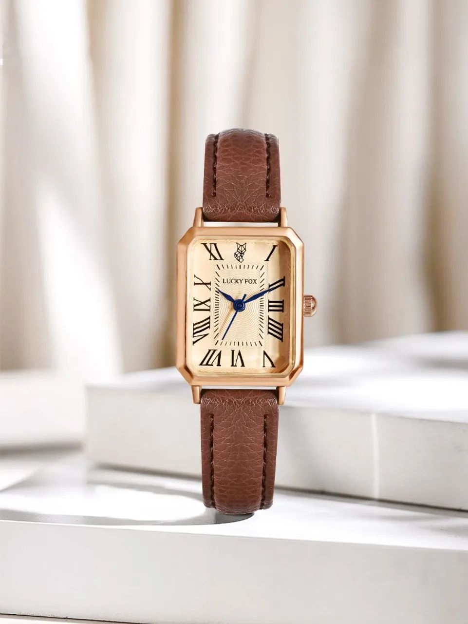 RELOGIO FEMININO QUARTZO VINTAGE - Foto 4