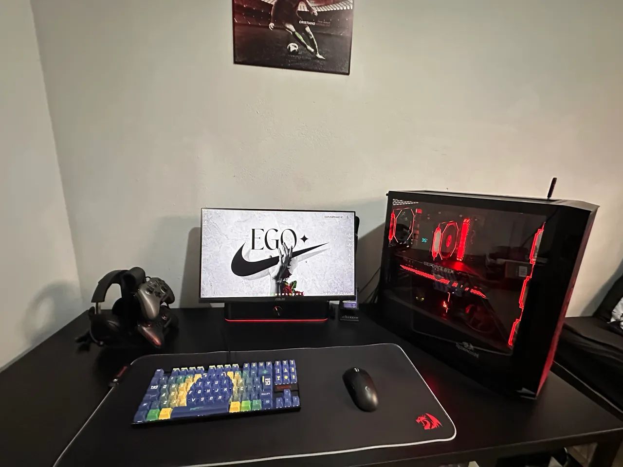 Setup Gamer Completo | i5-12500 + RTX 3080 Rog Strix | Impecável! - Foto 3