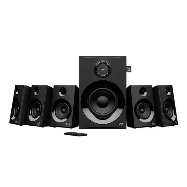 Caixa de som Multimidia Logitech Z607 5.1 surround - Foto 5