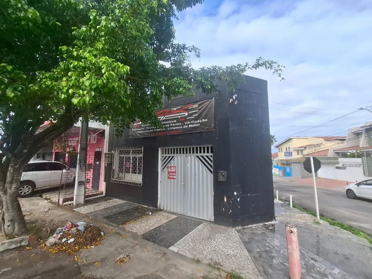 ALUGO UMA CASA COM PONTO COMERCIAL 9x25 E UM APARTAMENTO 