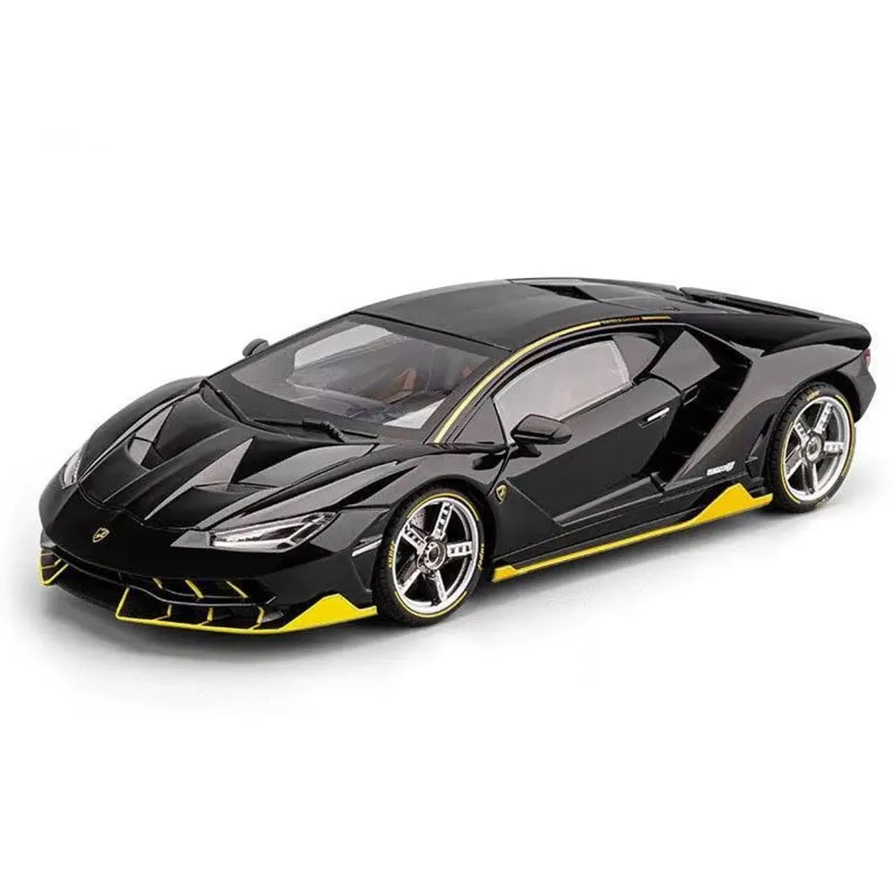Lamborghini Centenario LP770-4 em Escala 1:18 Black Piano