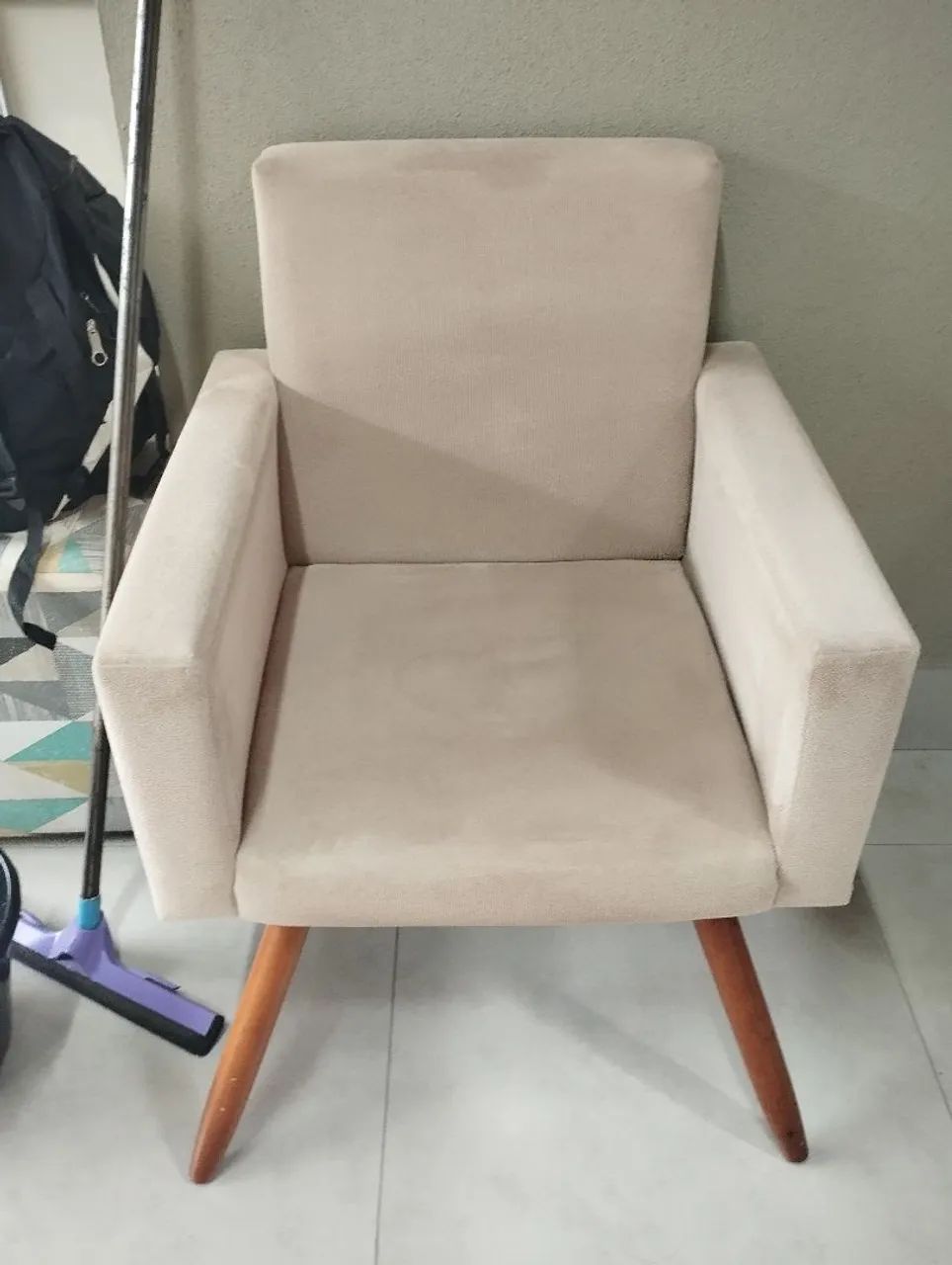 Two suede armchairs65573787300609124