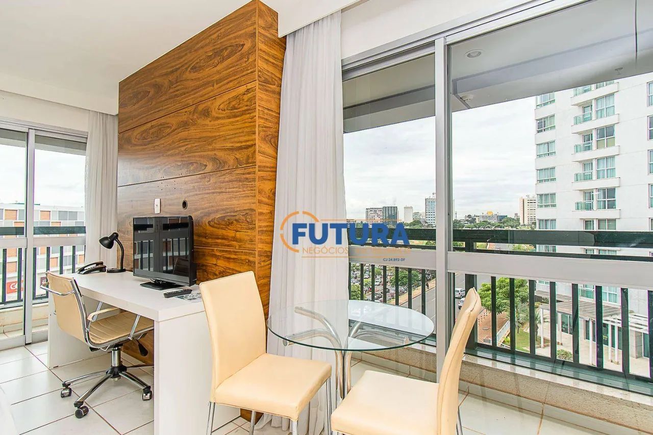 Flat 43 m² - Ed Vision Work e Live 100% Mobiliado