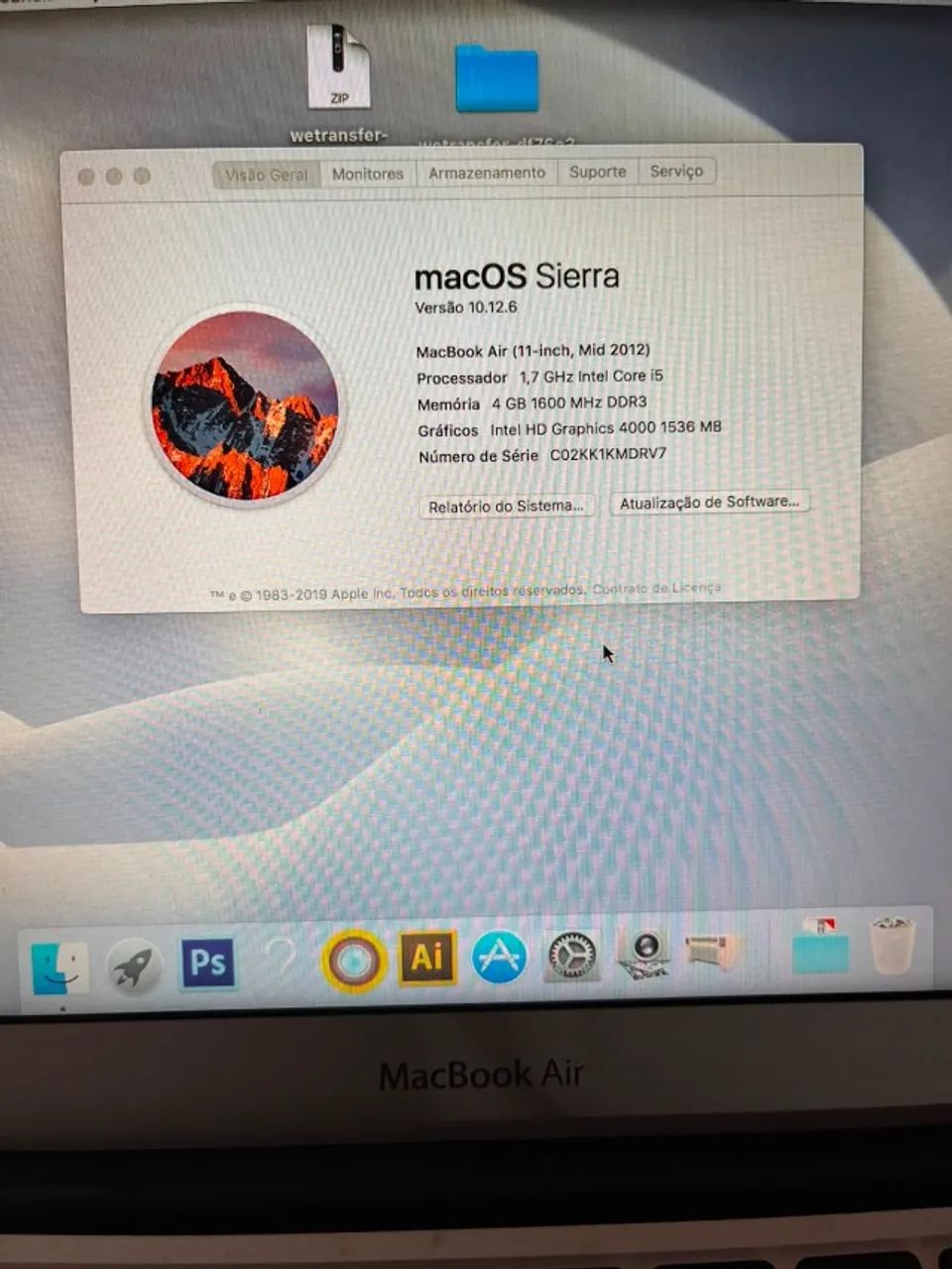 MacBook Air A1465 Intel Core I5 - Foto 3