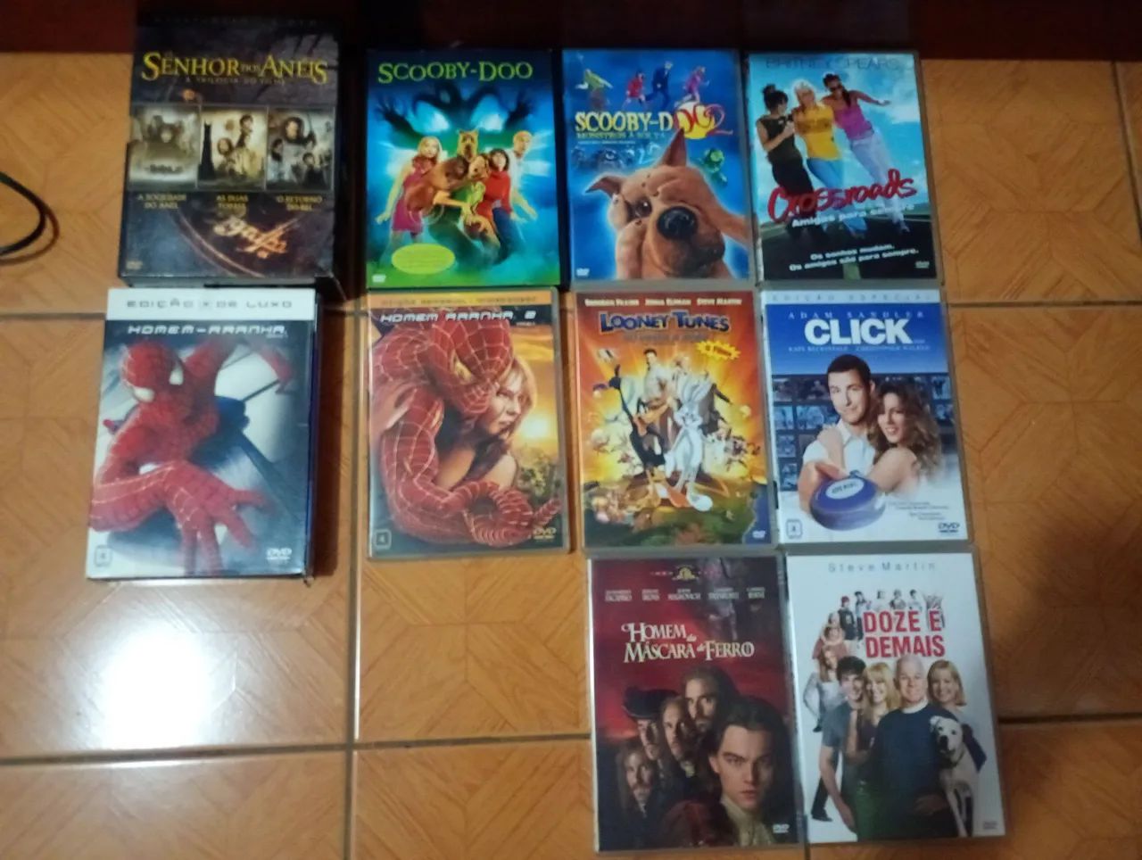Lote 10 dvd,s