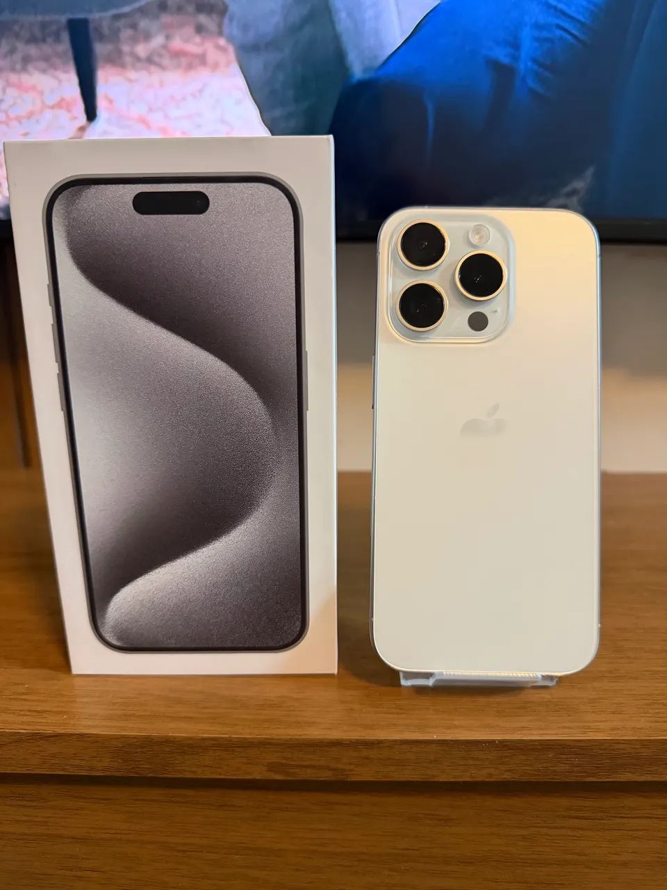 iPhone 15 Pro 512GB - White Titanium - Foto 2