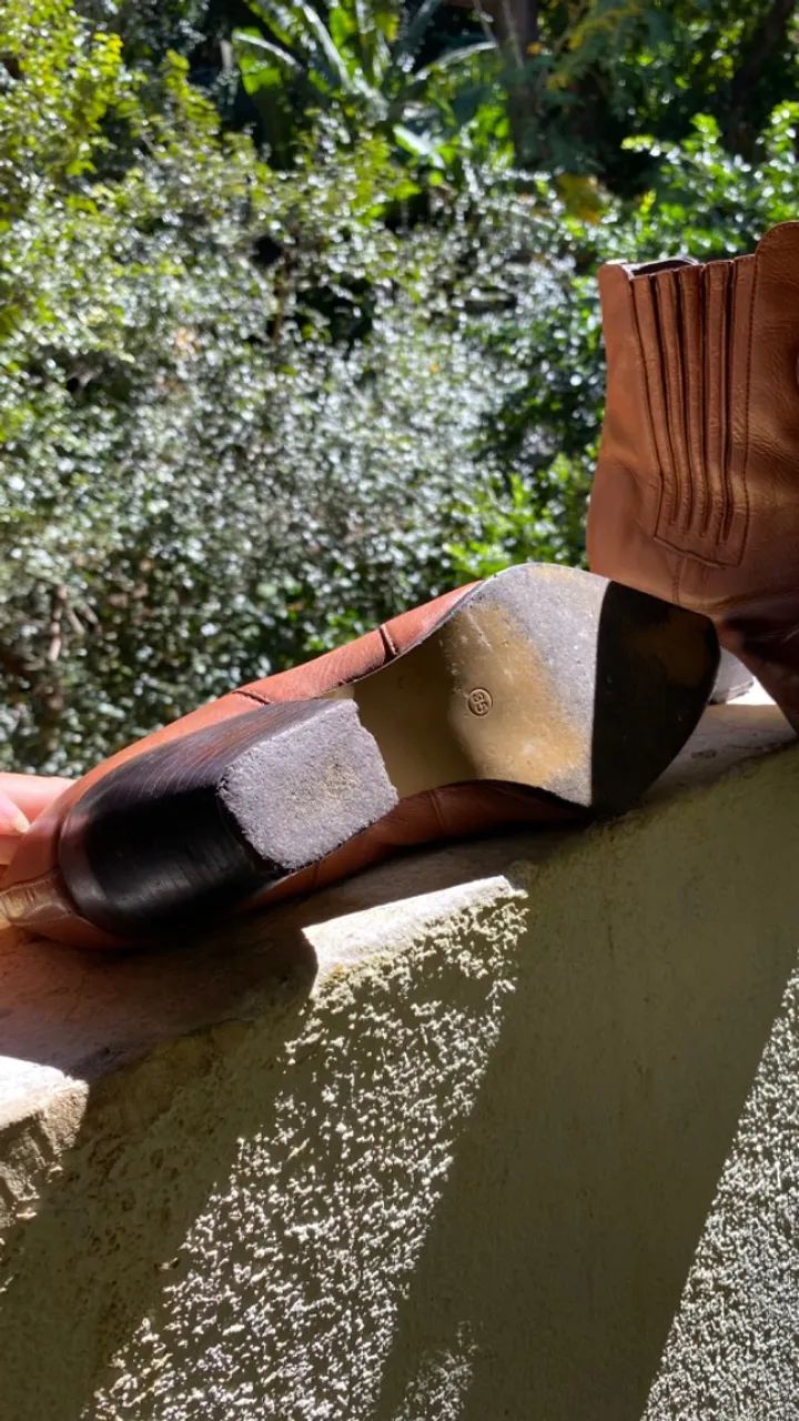 Bota western couro animal  - Foto 2