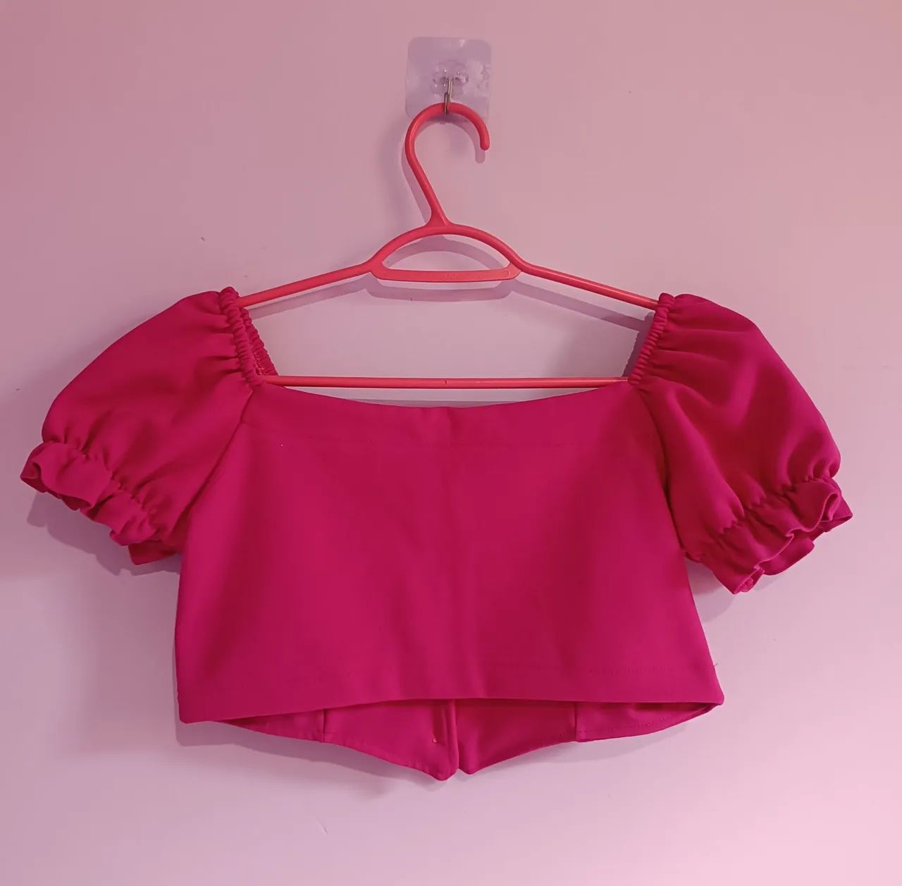 Cropped Rosa - Tam. Único  - Foto 2