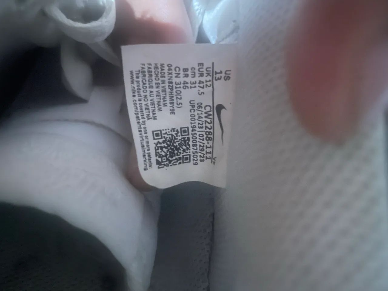 Nike Air Force 1 '07 Low,  tamanho 46 - Foto 3