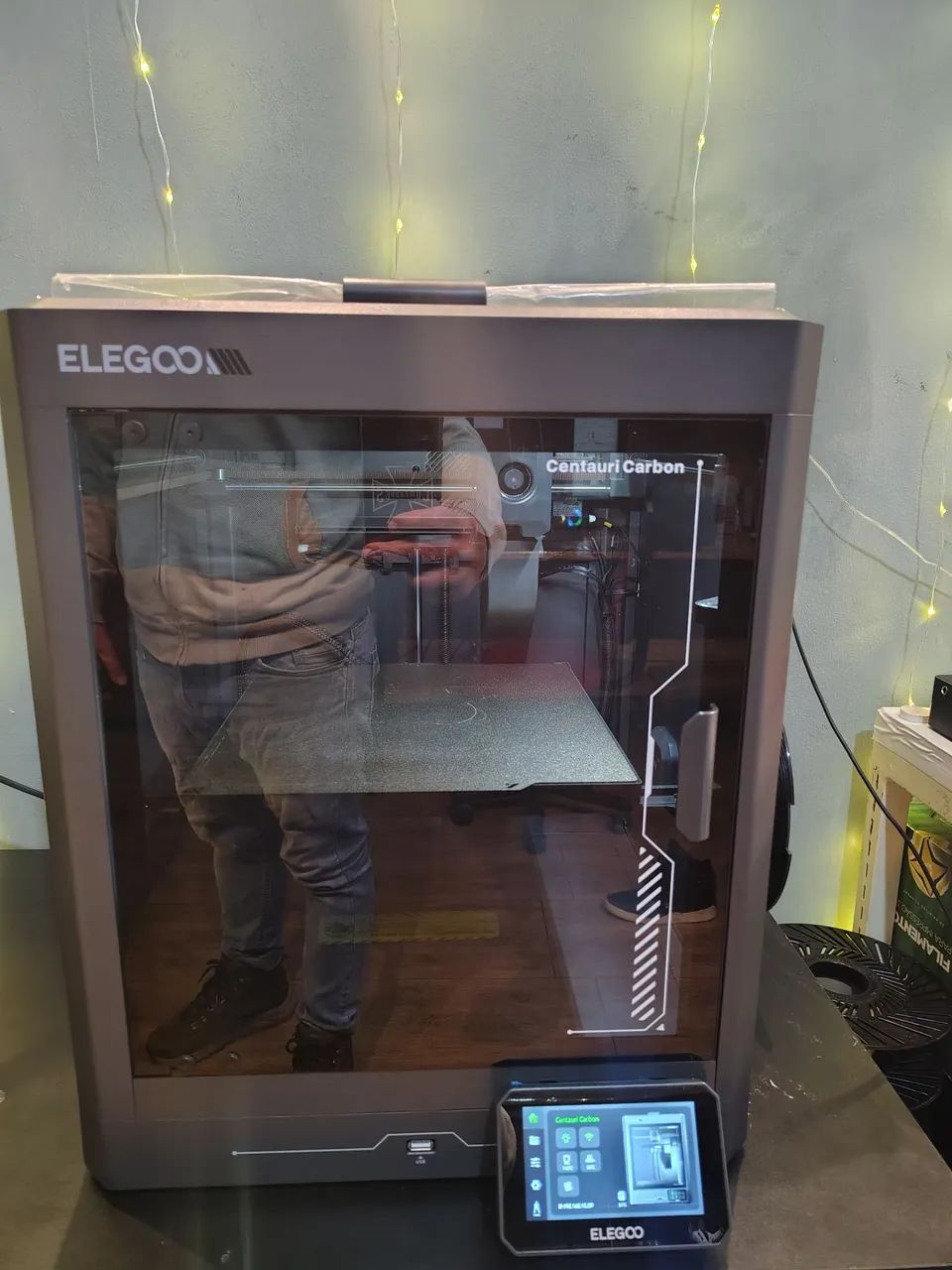 ELEGOO CENTAURI CARBON 265 horas de uso.