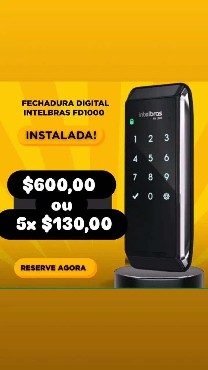 Instalação e vendas de fechaduras eletrônicas digitais. - Foto 4