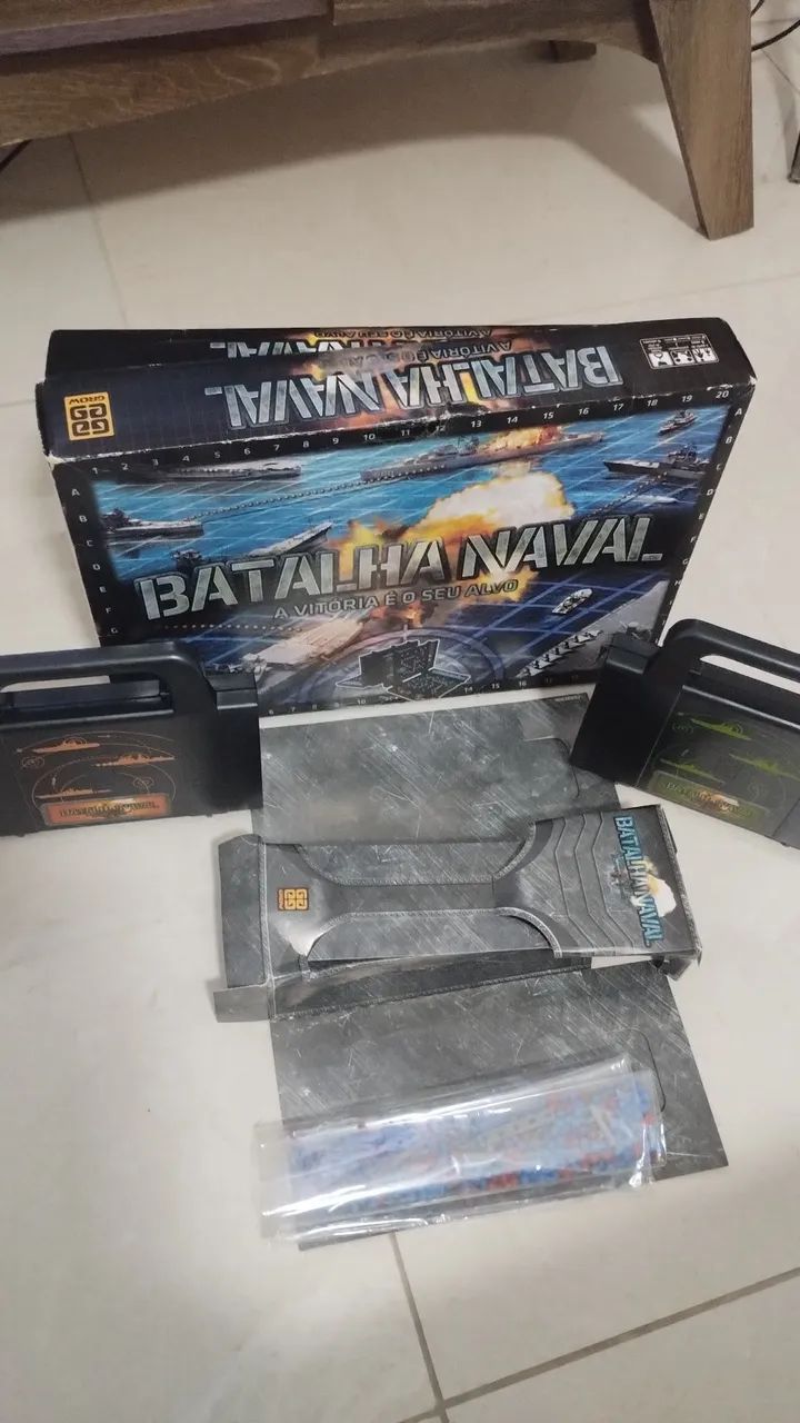Batalha naval jogo de tabuleiro - leia descrição