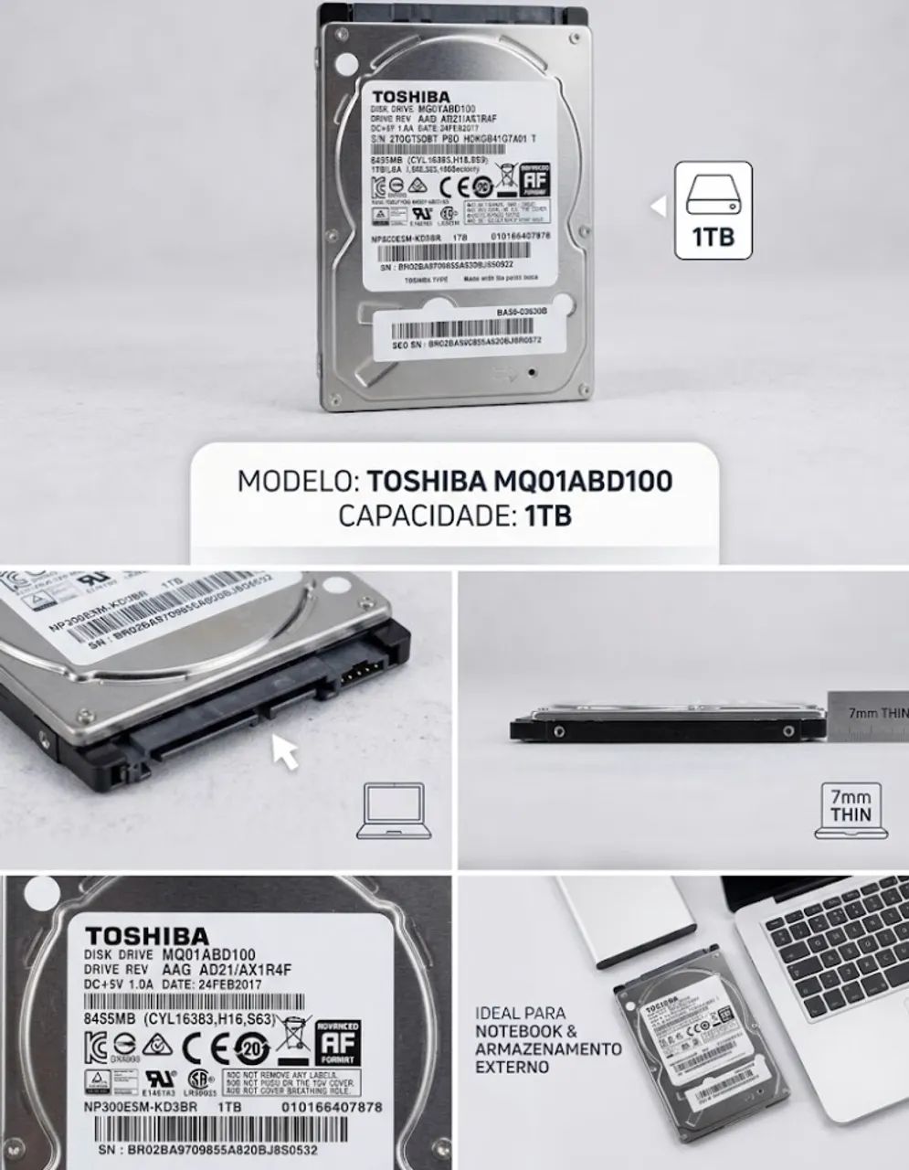 HD Toshiba 1TB