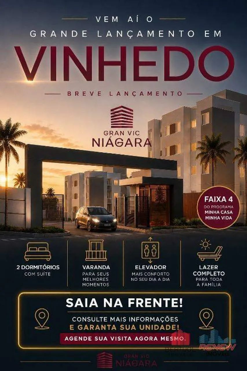 Apartamento à venda Gran Vic Niagara em Vinhedo - Foto 5