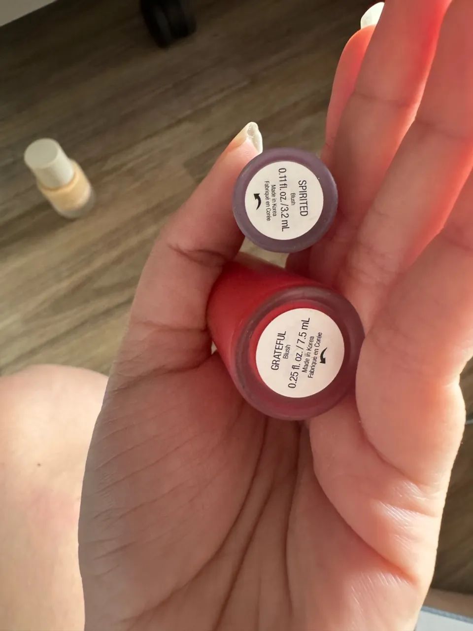 Kit Rare Beauty Blushes: Grateful e Spirited - Foto 4