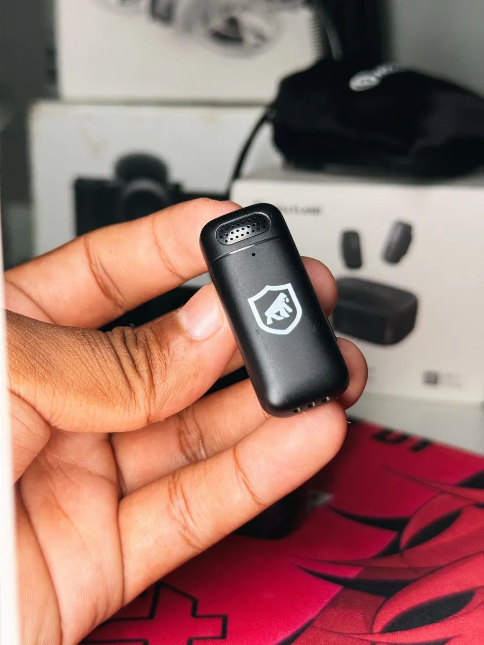 Microfone Lapela Profissional Tipo C / Lightning - Gshield - Foto 3