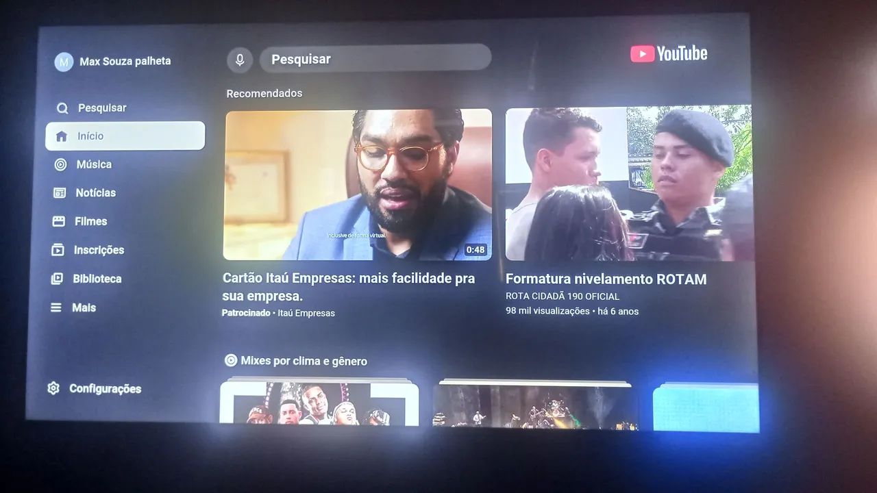 Vendo uma tv 55 polegadas com seguro até 2027