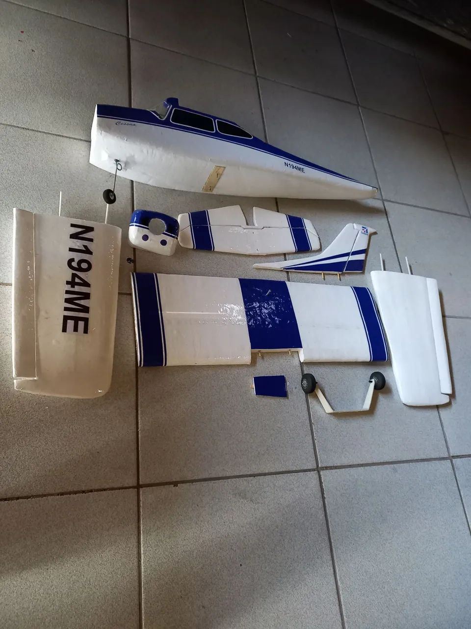 Aeromodelo Cesnna 1,36 cm - Foto 3