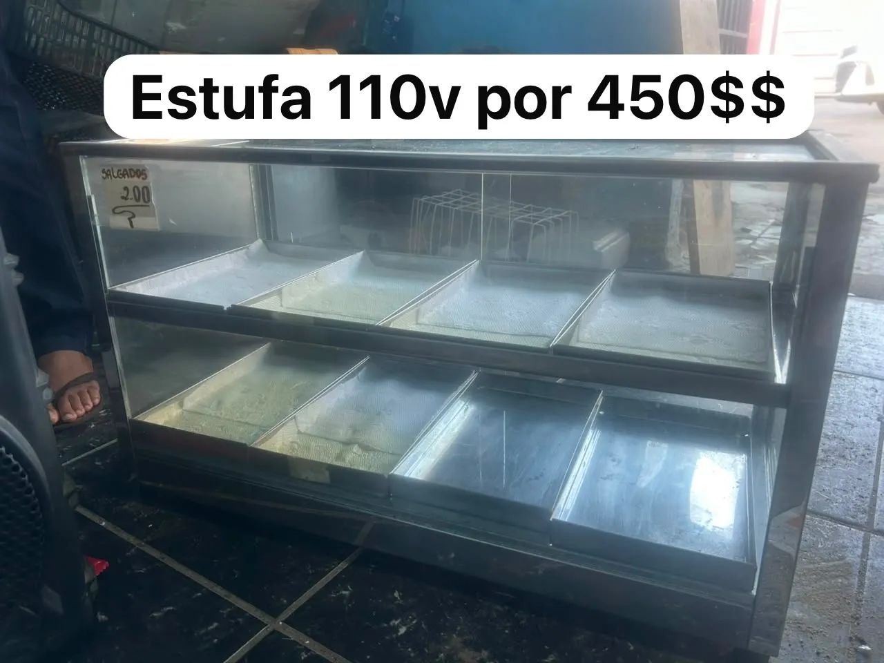 Vende-se estufa 110v