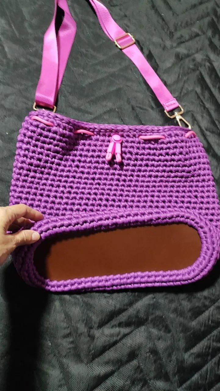 Bolsa crochê 