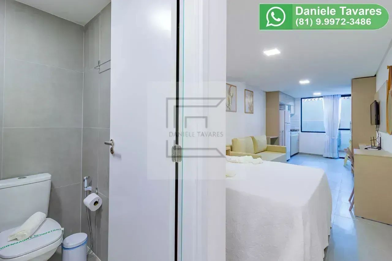 STUDIO COM PISCINA PRIVATIVA EM PORTO DE GALINHAS | MOBILIADO - Foto 3